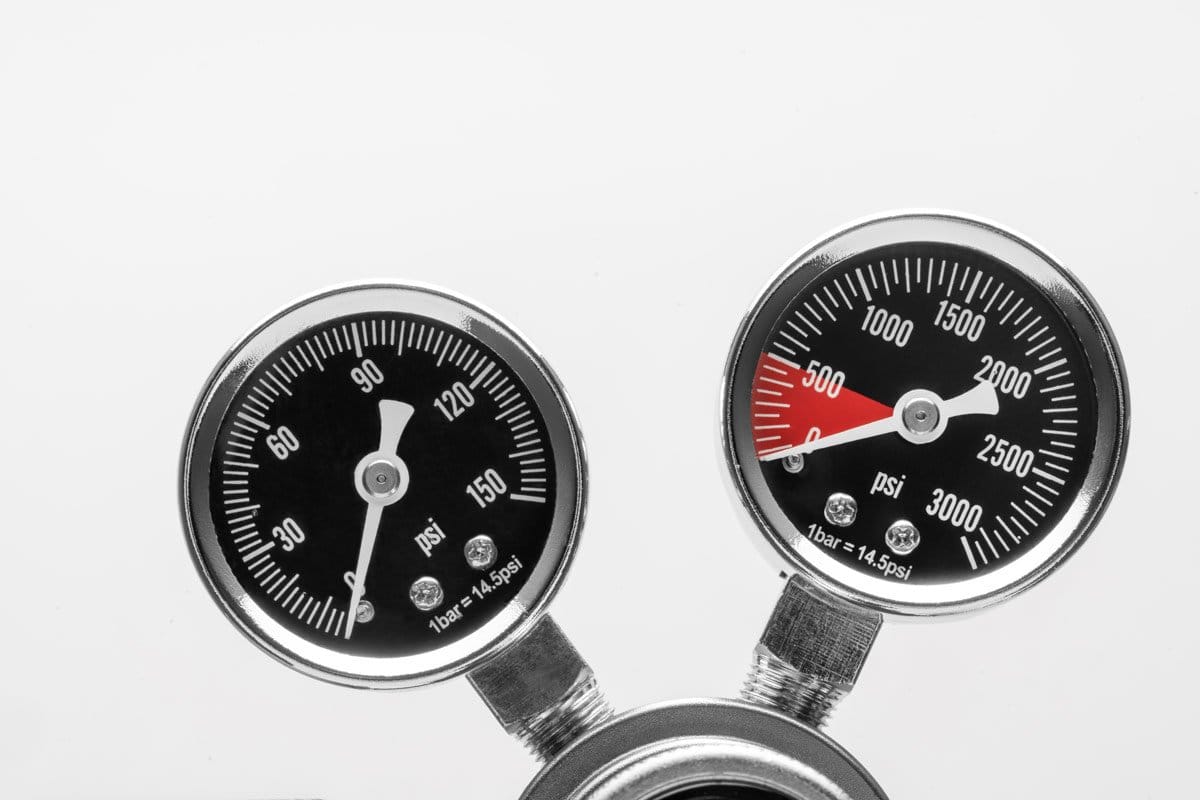 UNS Pro Dual Stage CO2 Regulator, CGA320 - Ultum Nature Systems